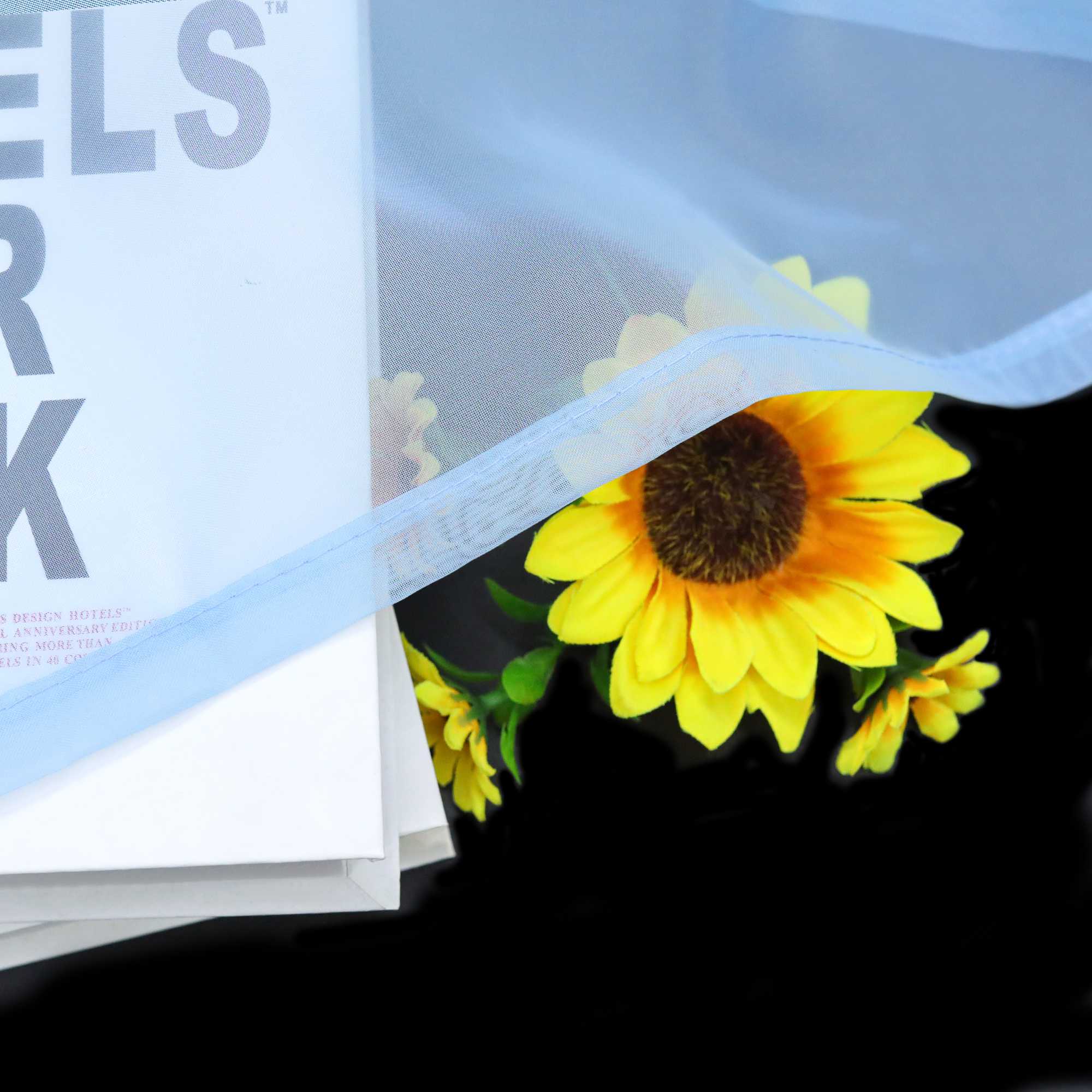 Scheibegardine durch Stangendurchzug zusammenziehbar Transparent Unifarbe Luftdurchlässig zusammenziehbar 2 Stück