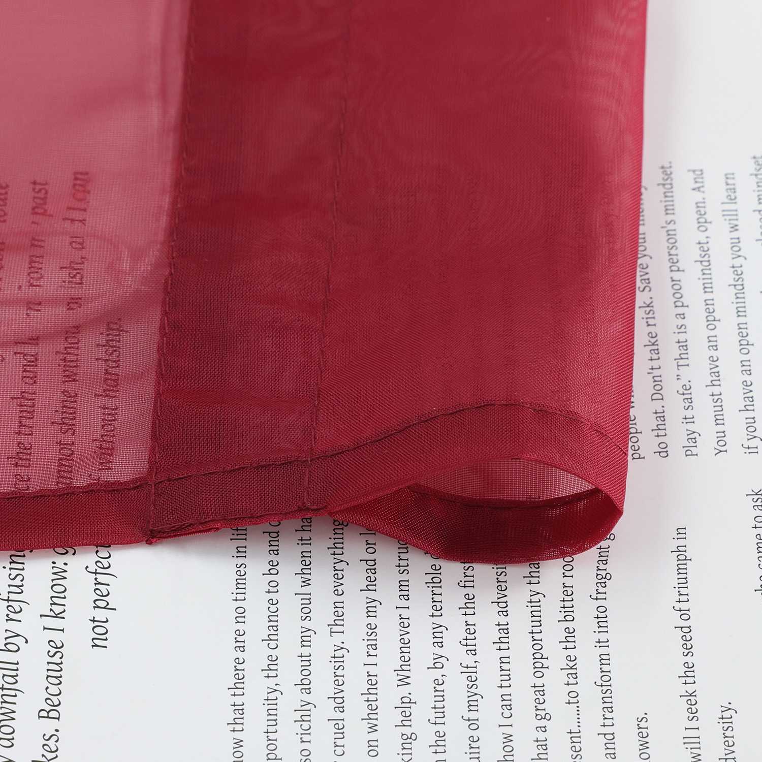 Raffrollo Voile Raffgardinen durch Tunnelzug Bändchenrollo Küche Gardinen Transparent Uni 1 Stück