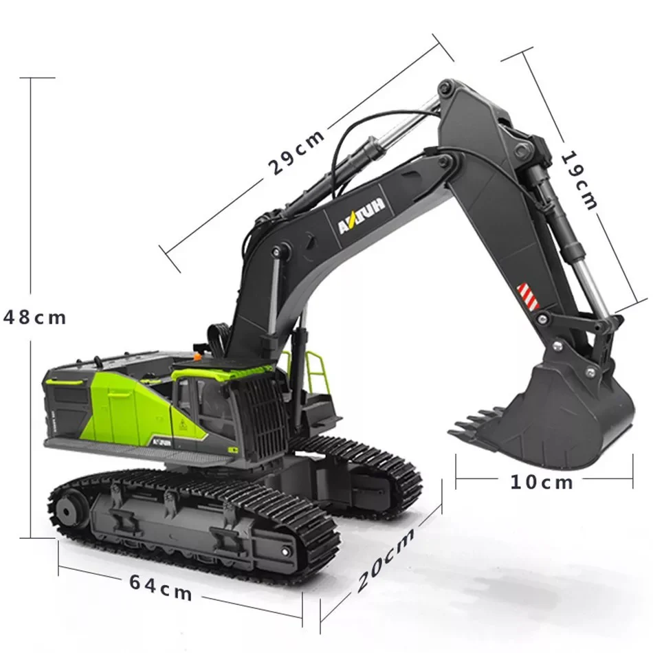 Huina 1593 RC Excavator (2025 Model)