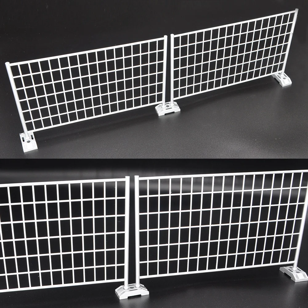 Metal Construction Site Fence for Huina and Kabolite Models