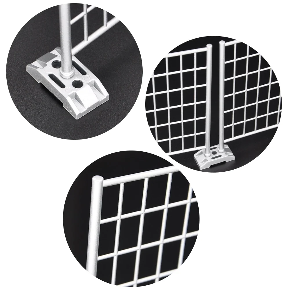 Metal Construction Site Fence for Huina and Kabolite Models