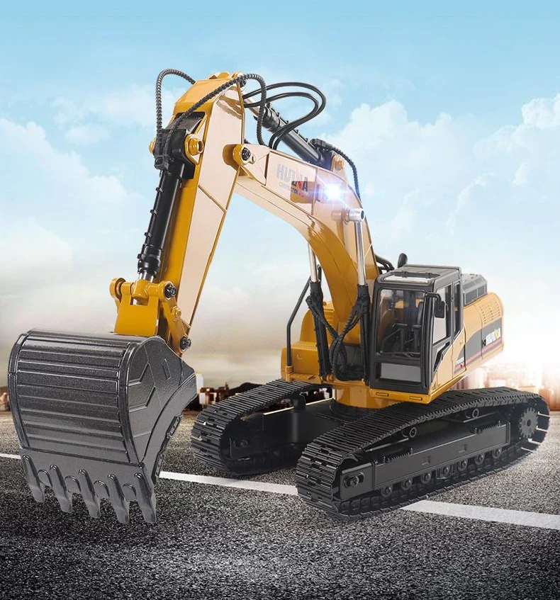 Huina 1580 1:14 All Metal Remote Control Excavator V4 (2025 Model)