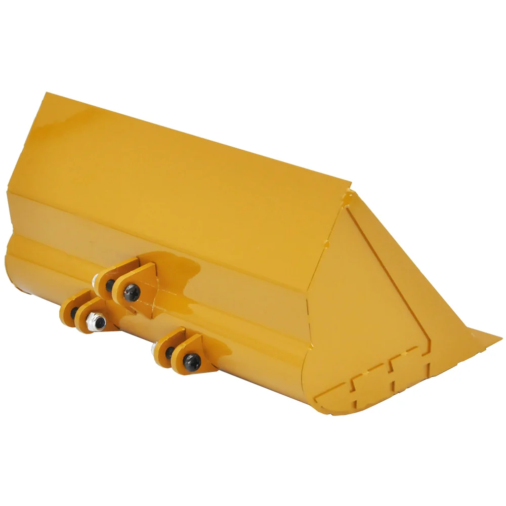 Metal Flat Grading Bucket with Quick Hitch Connector for Huina 1583