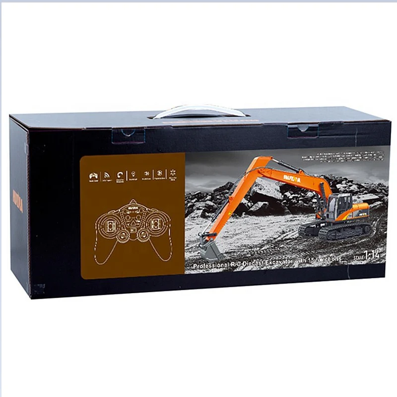 Huina 1551 LONG BOOM RC Excavator (2025 Model)