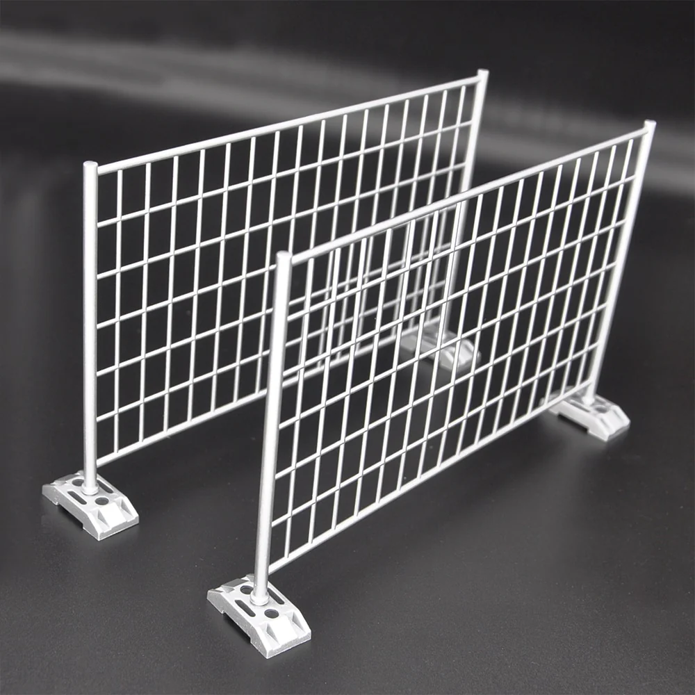 Metal Construction Site Fence for Huina and Kabolite Models