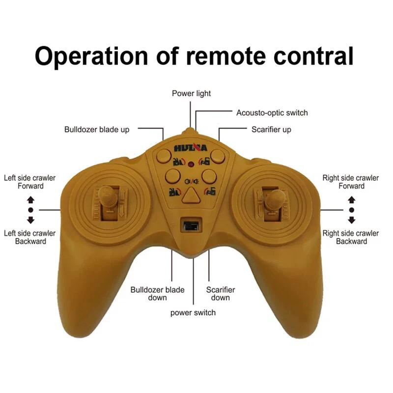 Huina 1569 RC Bulldozer (Production stopped)