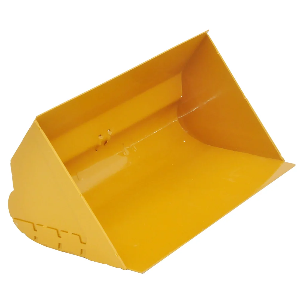 Metal Flat Grading Bucket with Quick Hitch Connector for Huina 1583