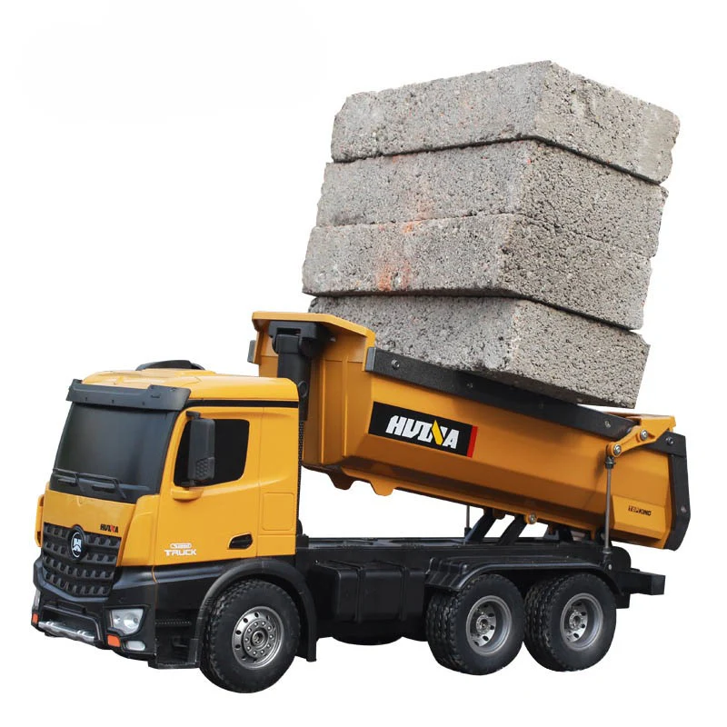 Remote Control Huina 1573 1:14 Dump Truck (2025 Model)