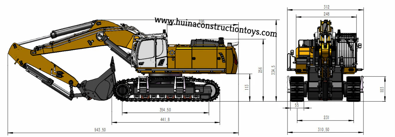 Kabolite 970 RC Excavator (2025 Model)