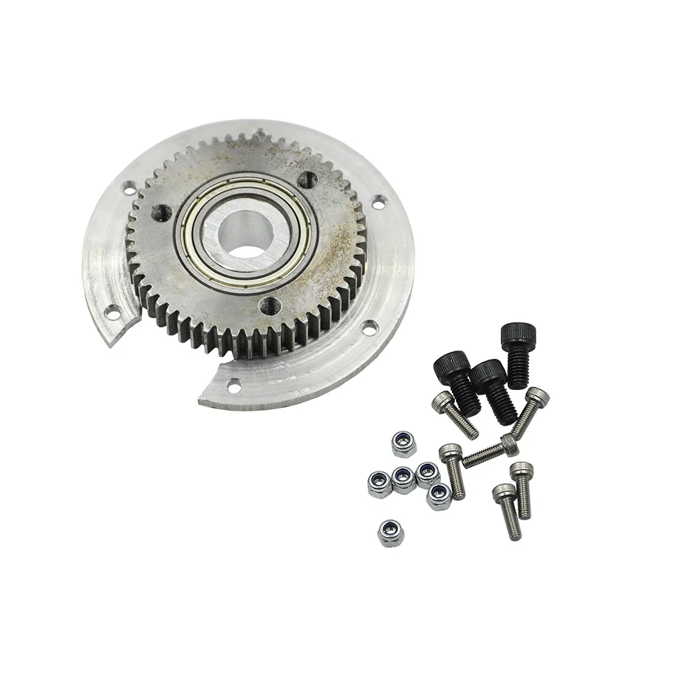 Metal Rotary Gear Plate With Pinion for Huina 1550/1592/1593/1594 Excavator
