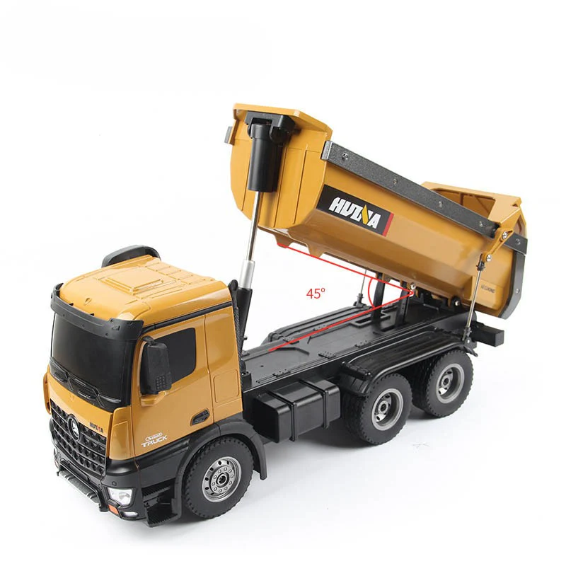 Remote Control Huina 1573 1:14 Dump Truck (2025 Model)