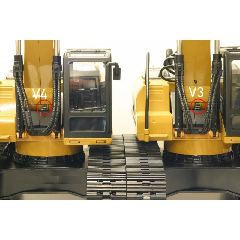 Huina 1580 1:14 All Metal Remote Control Excavator V4 (2025 Model)