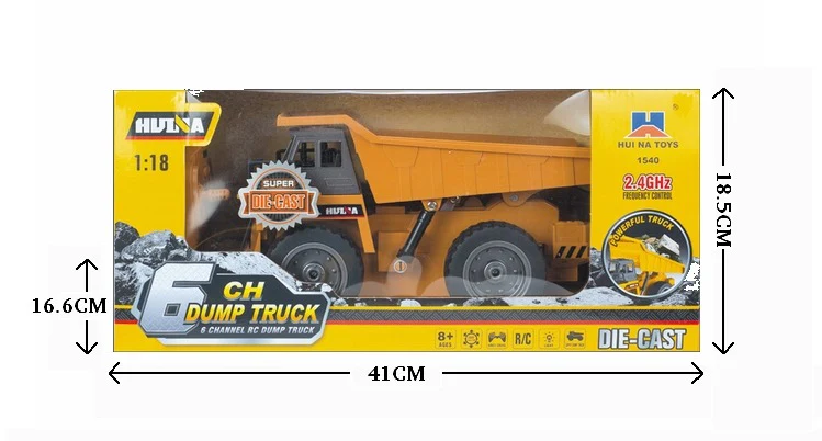 Huina 1534 RC Dump Truck