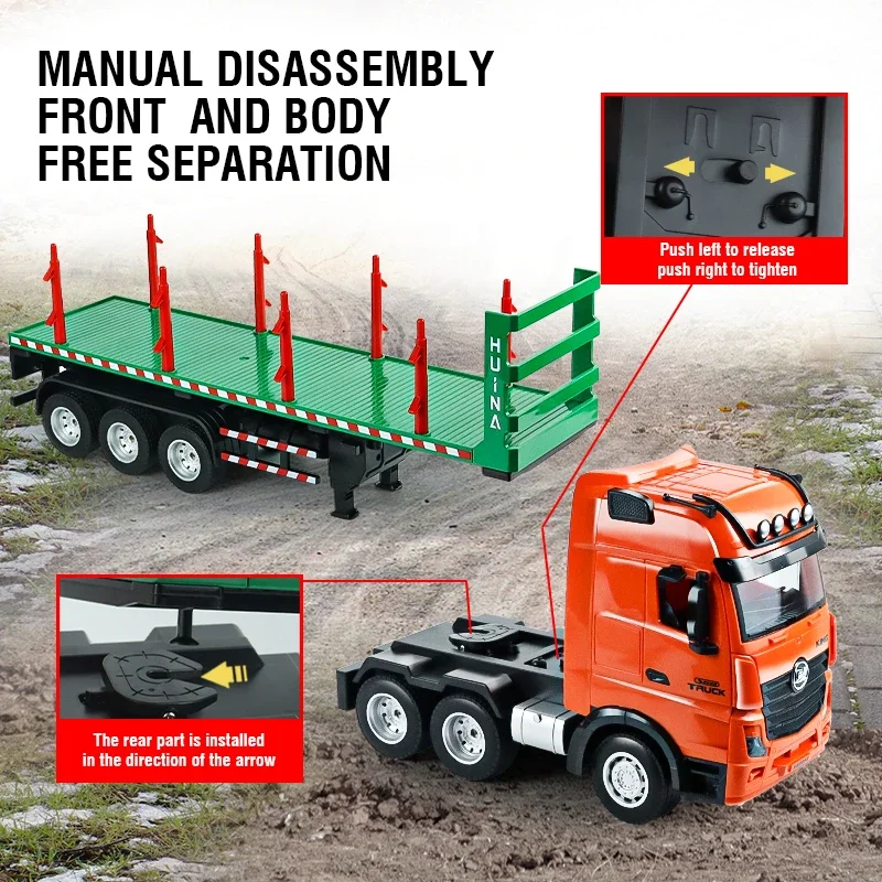 HUINA 1312 1313 RC Transporter Truck