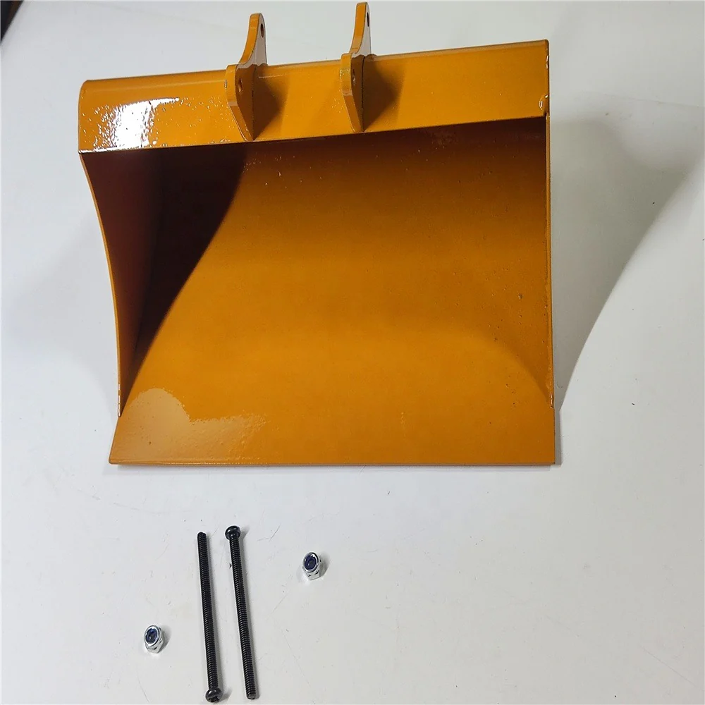 Big Wide Mud Bucket Attachment for Huina excavators (Fully Metal)