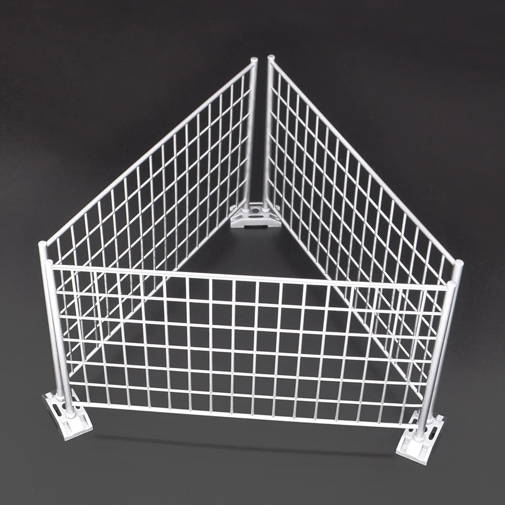 Metal Construction Site Fence for Huina and Kabolite Models