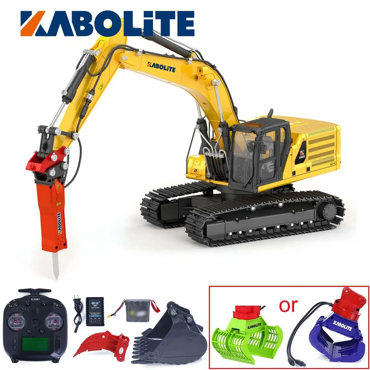 Kabolite 961-100s RC Excavator (2025 Model)