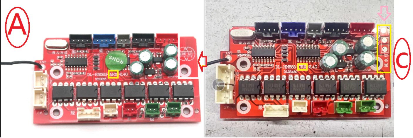 Motherboard & Transmitter for Huina RC Models