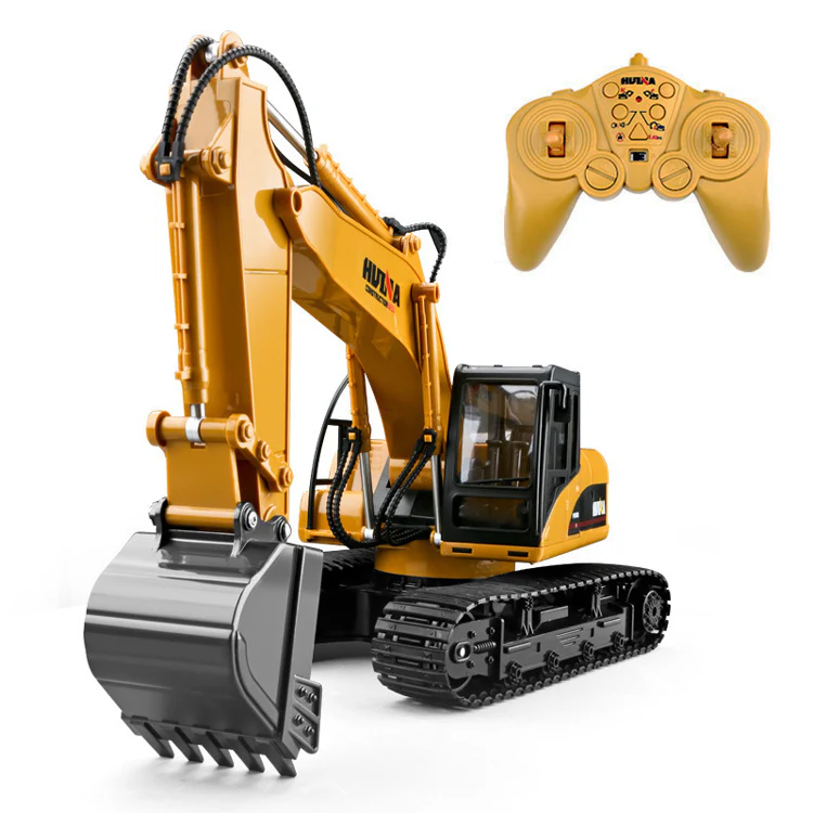 Huina 1550 Remote Control 1:14 Electric Excavator Model