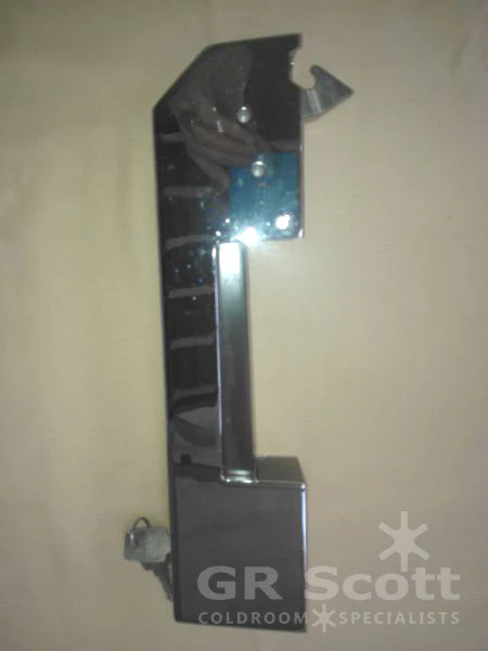 Jumbo Lock Standard Cylinder (Chrome/Grey Enamel)