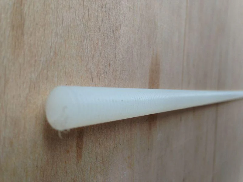 Threaded Rod, Nylon, M10 (1 unit = 1x metre length)