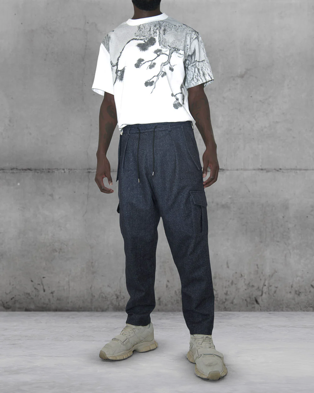 The Cargo pants Denim by Lownn