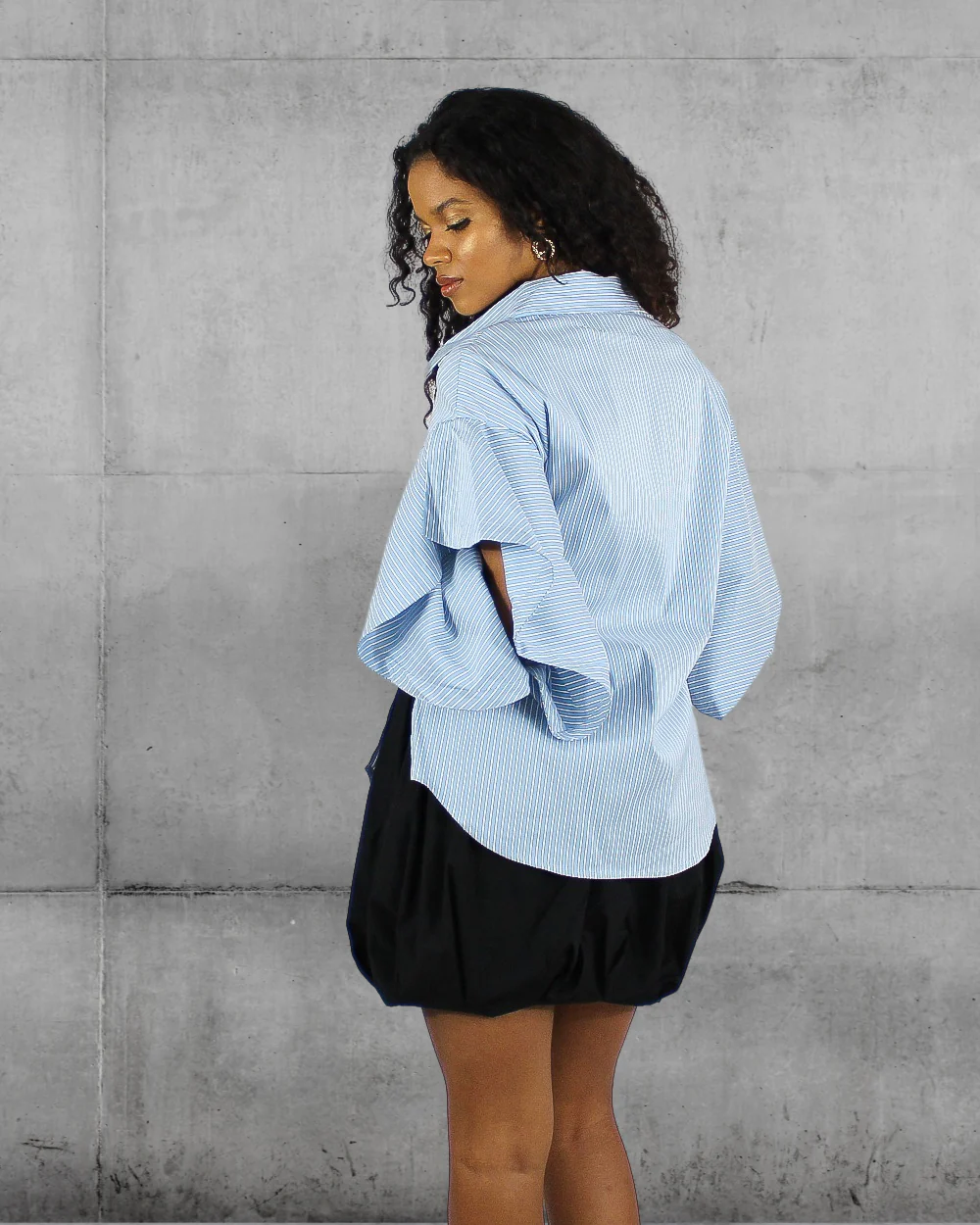 Stripes 3D Sleeve Shirt