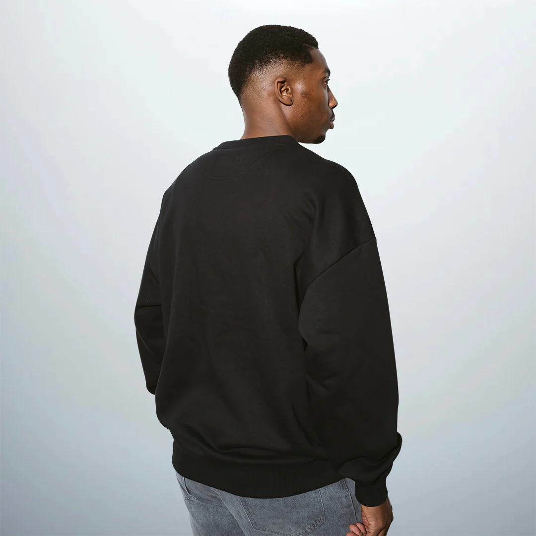 Embossed Letter Sweatshirt