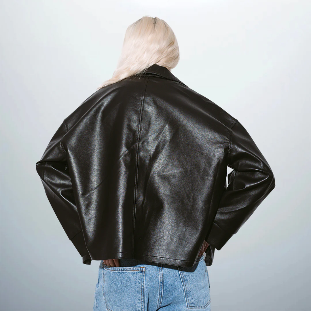 Faux-Leather Jacket