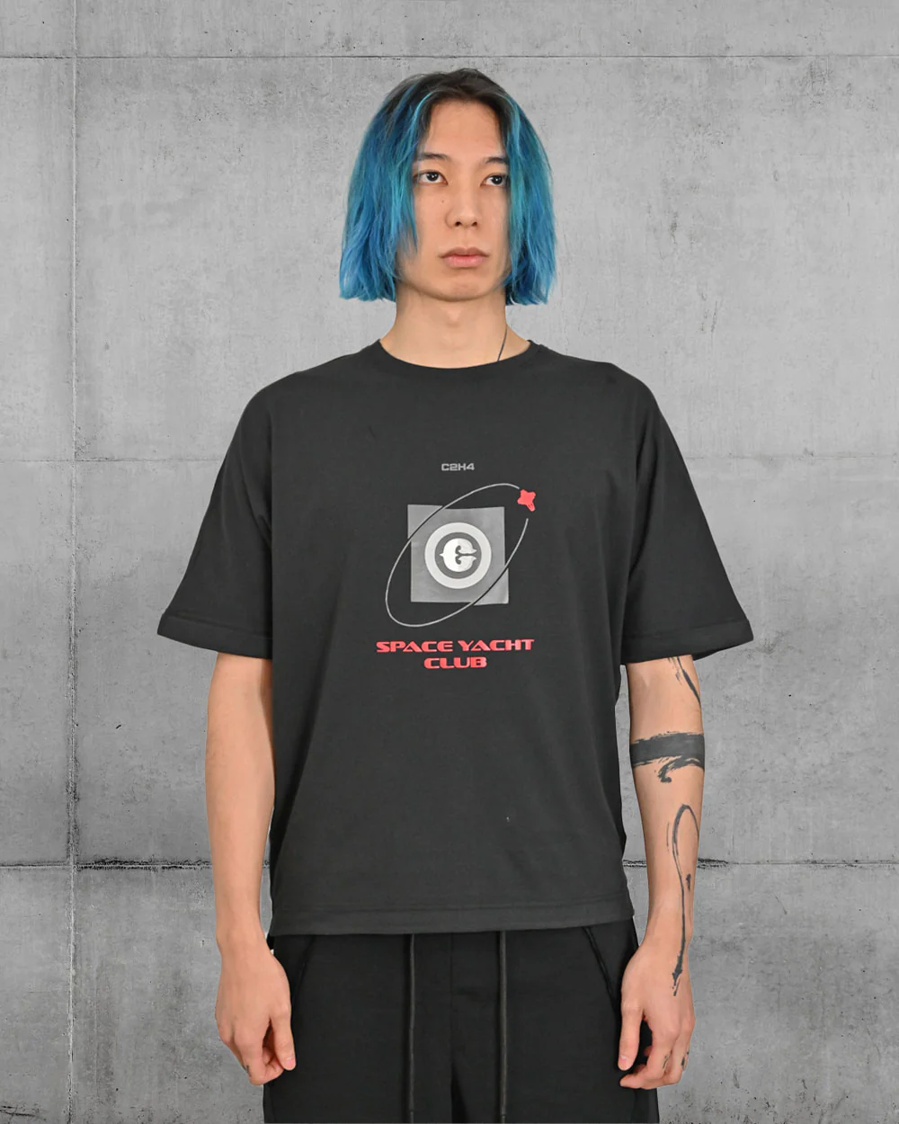 Space Yacht Club T-Shirt C2H4