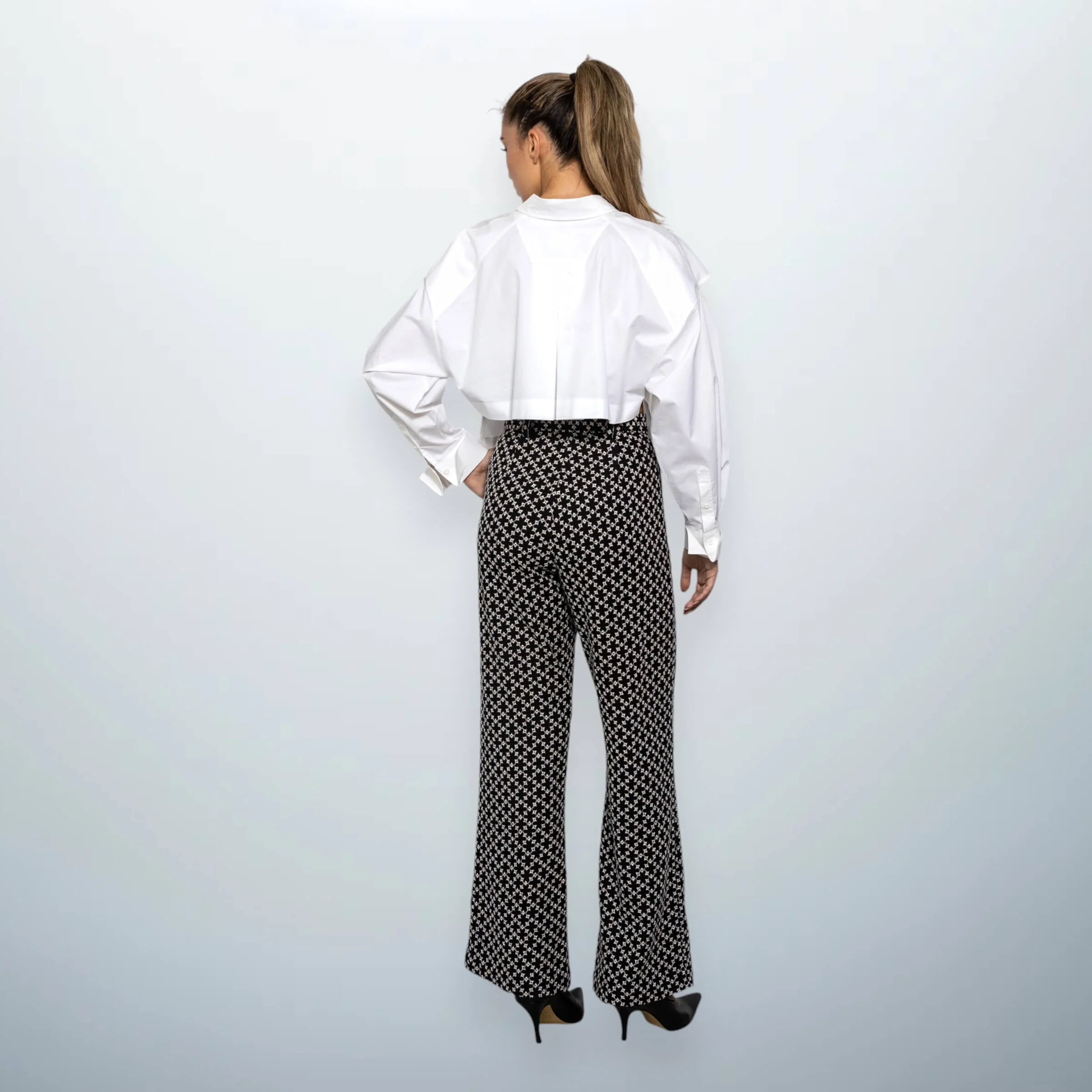 Linen Embroidery Pants