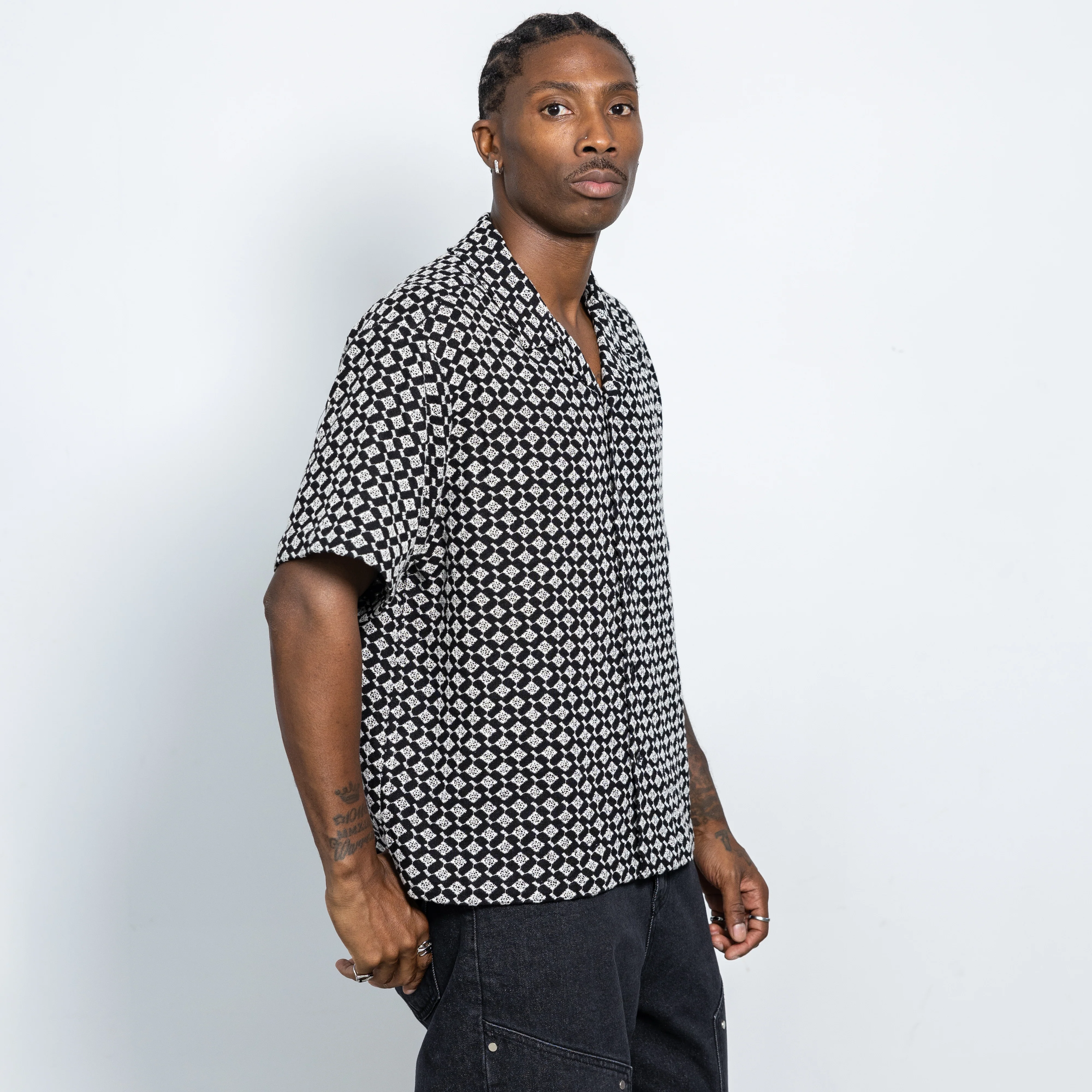 Embroidered Linen Shirt