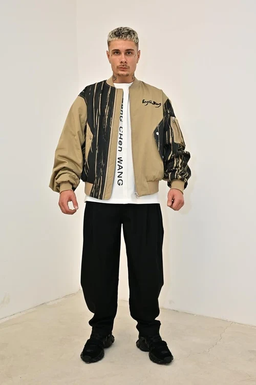 Bomber Jacket Kaki - Feng Chen Wang