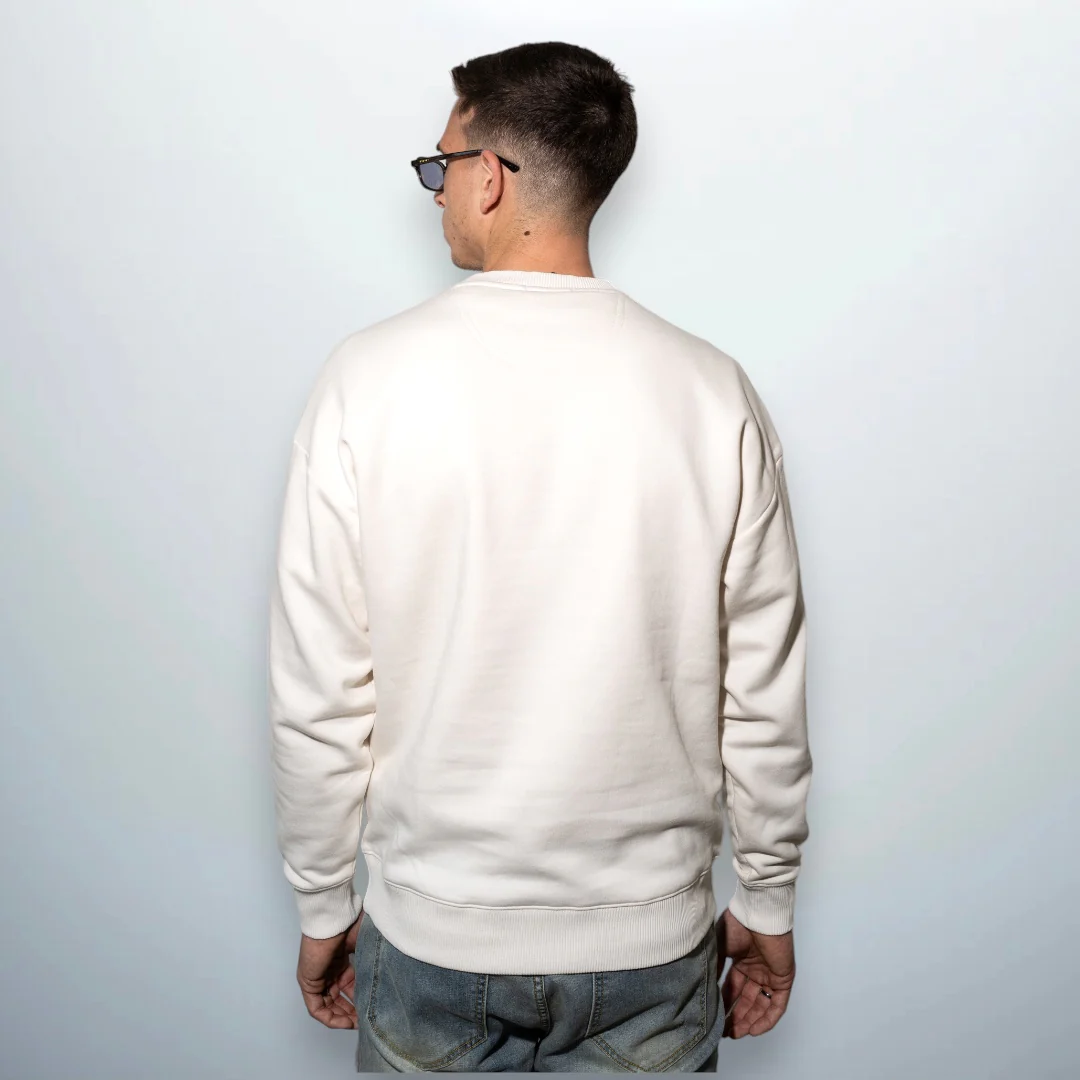 Embossed Letter Sweatshirt