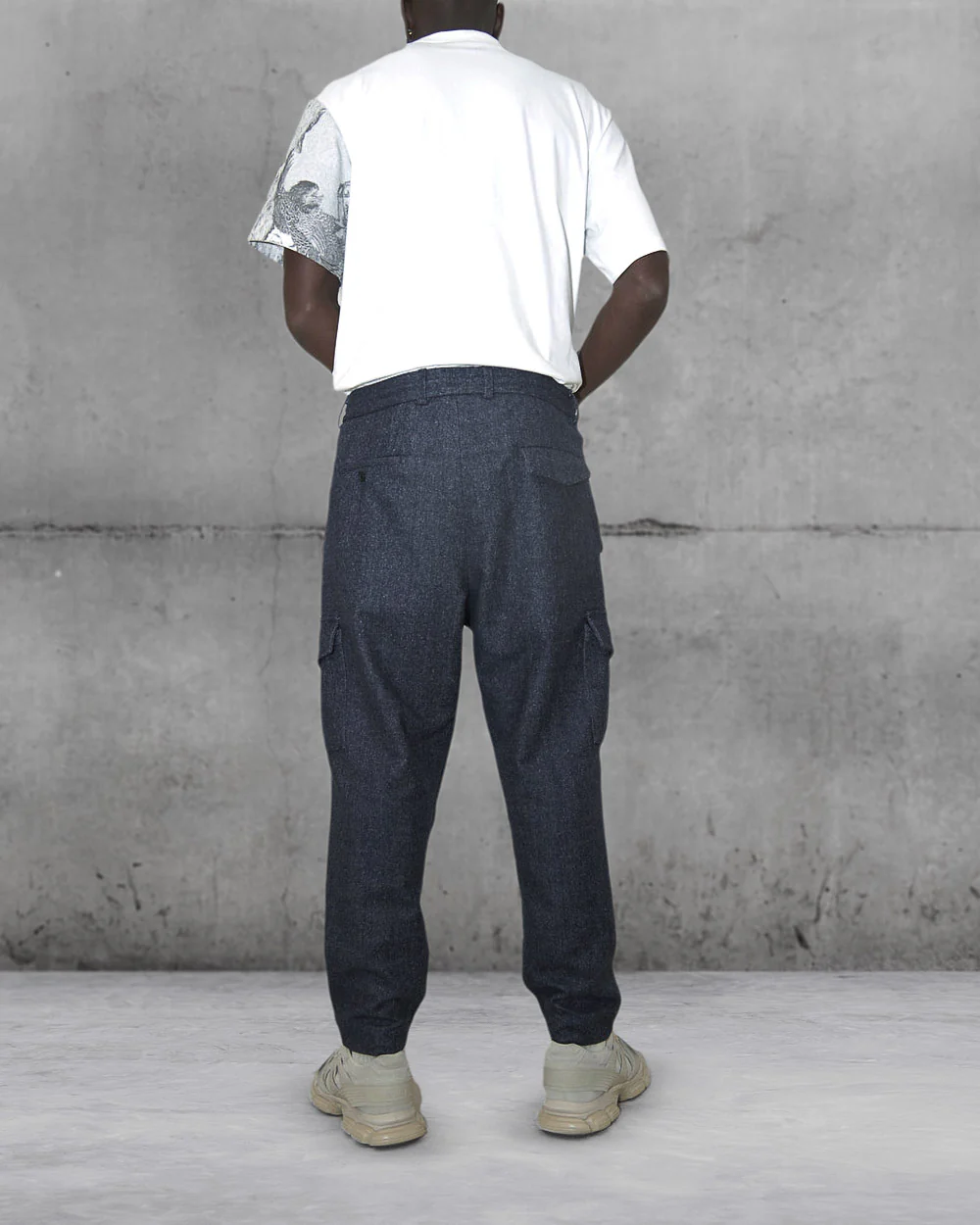 The Cargo pants Denim by Lownn