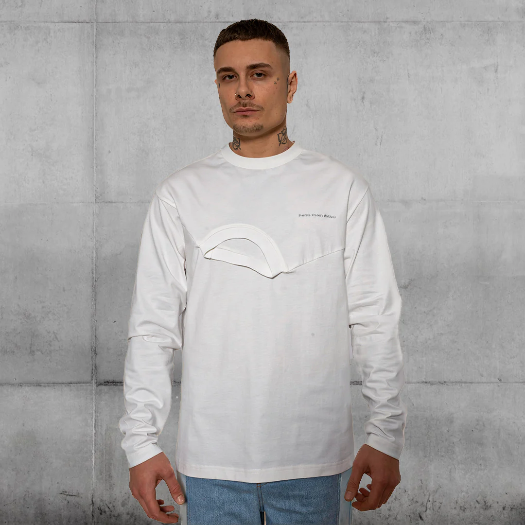 Long Sleeve Double Crew by Feng Chen Wang