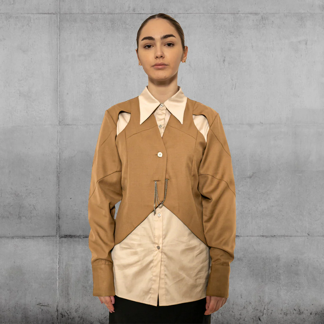 Layered Hollowed-Out Tailored