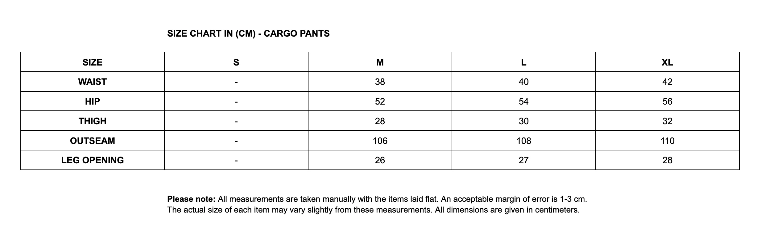 Denim Cargo Pants