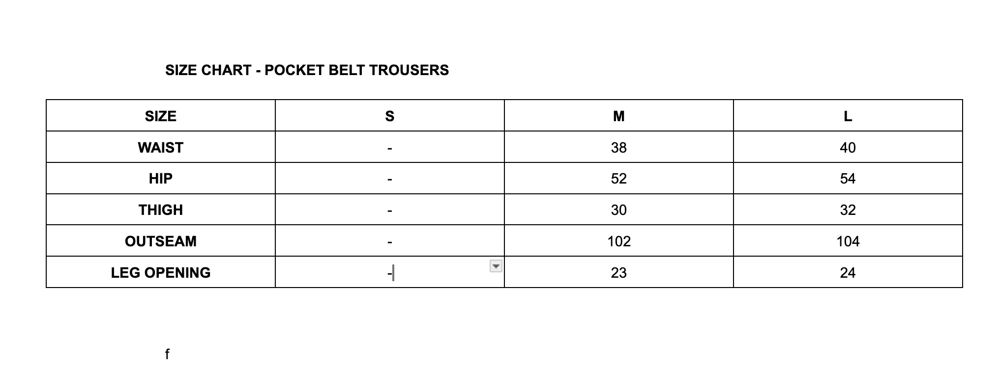 Pocket Belt Trousers