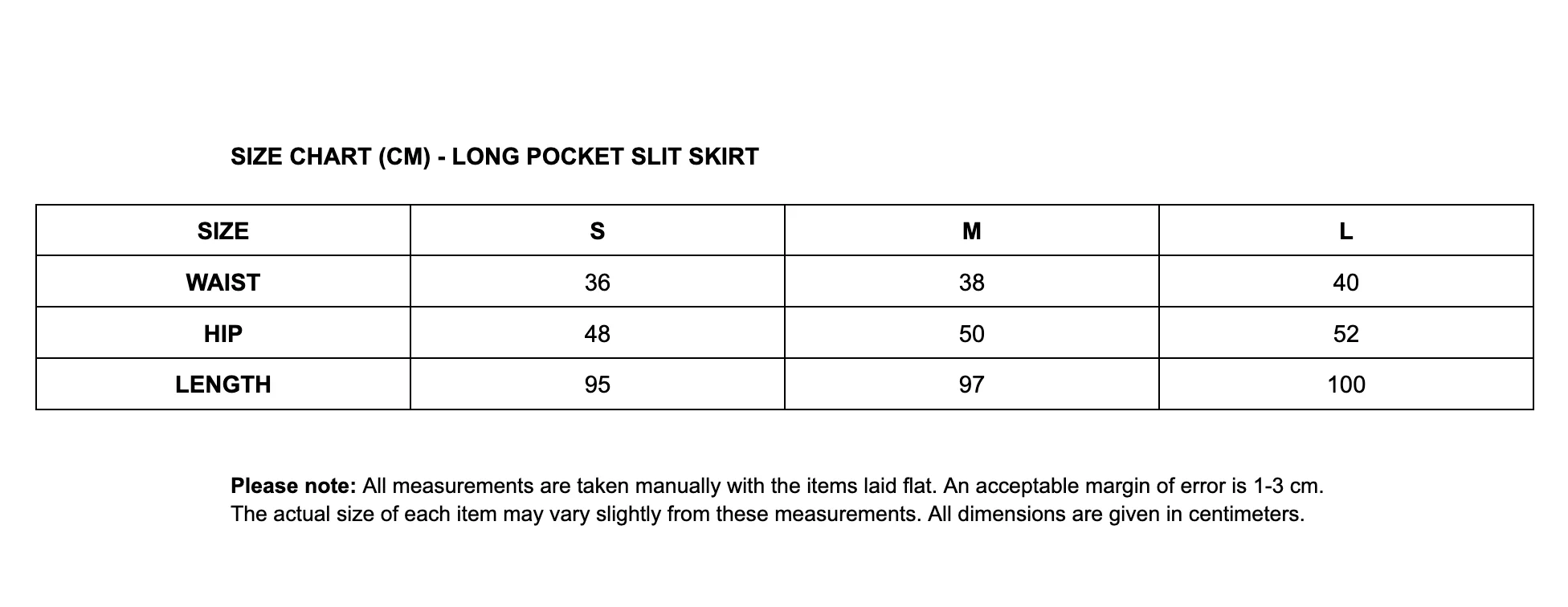 Front Pocket Long Skirt