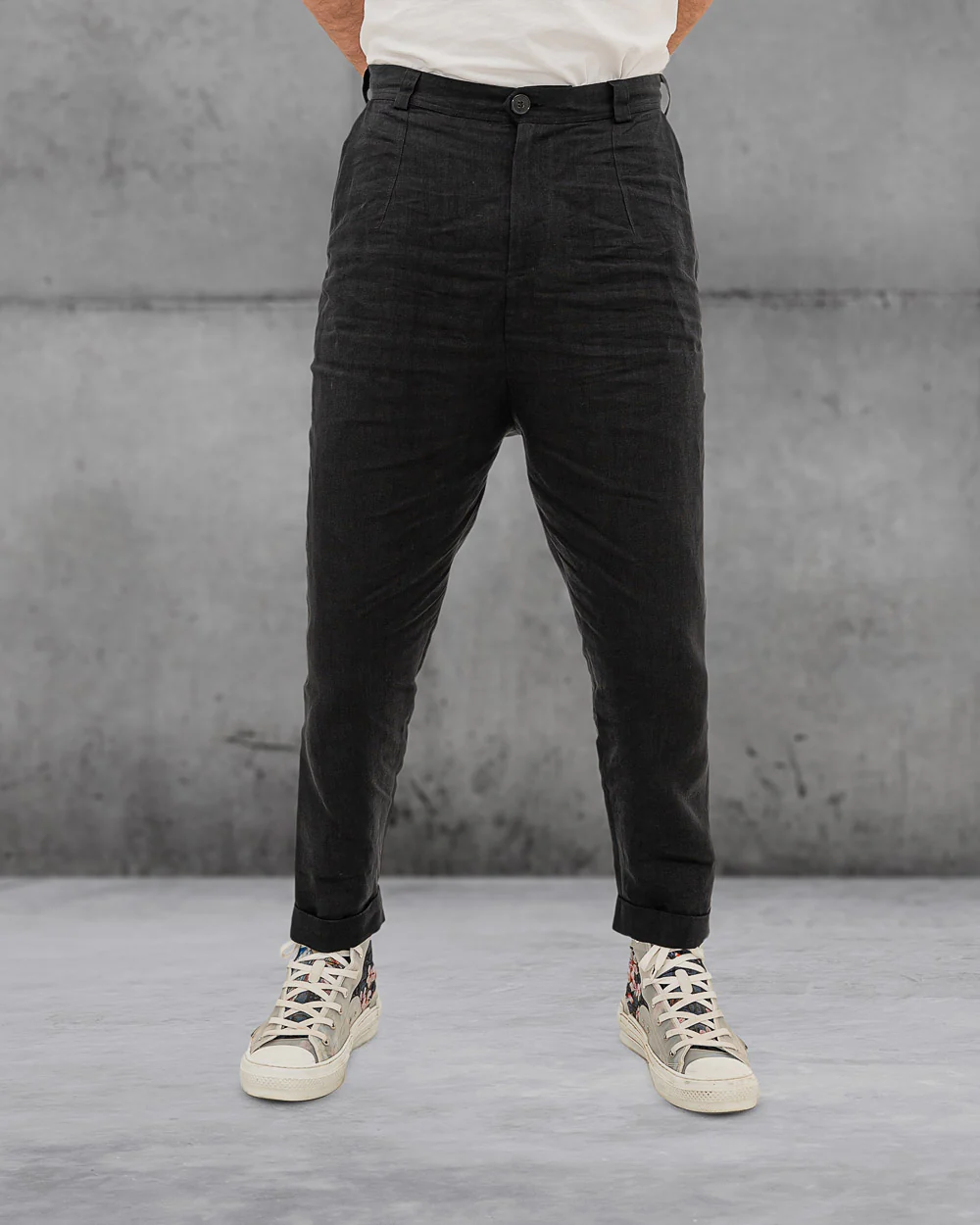 Comfort Linen Trousers Isabel Benenato