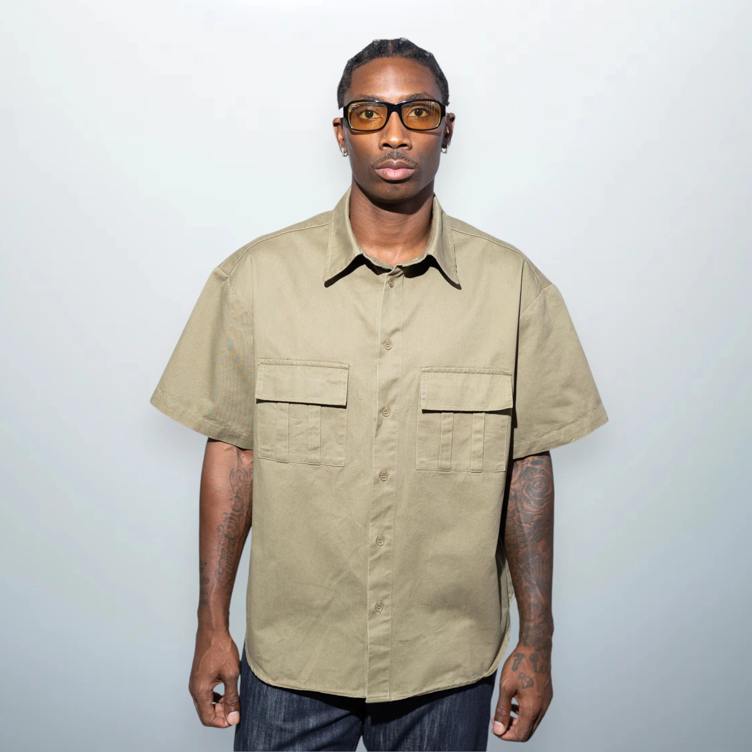 Khaki Pocket Shirt