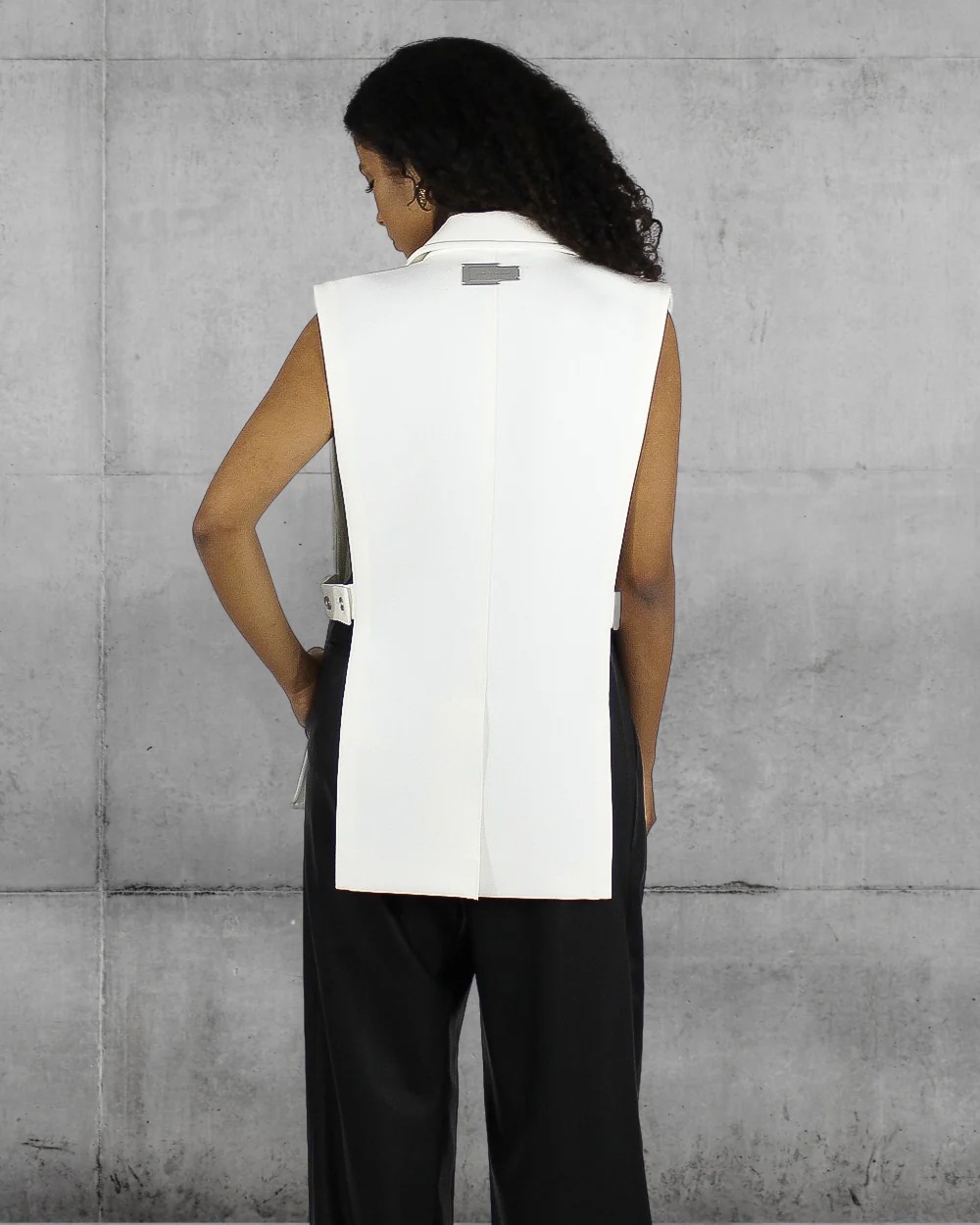 Multi layered Textured Vest