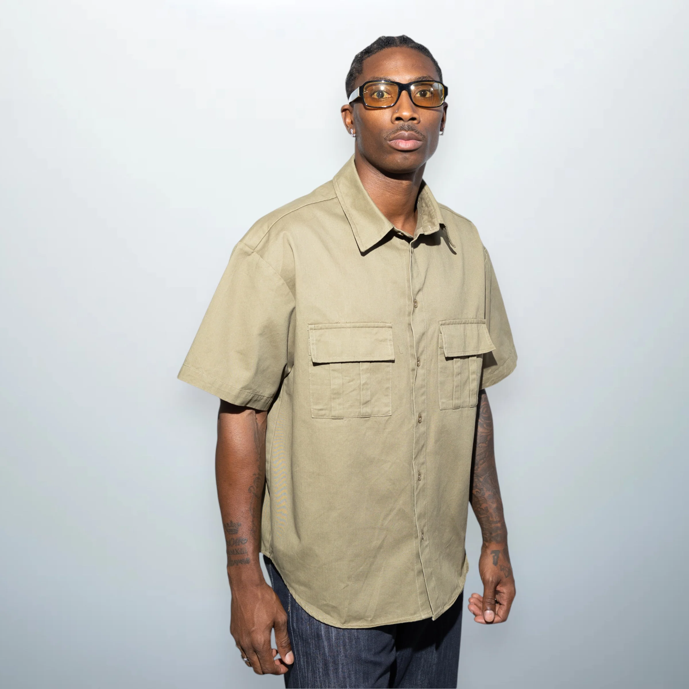 Khaki Pocket Shirt