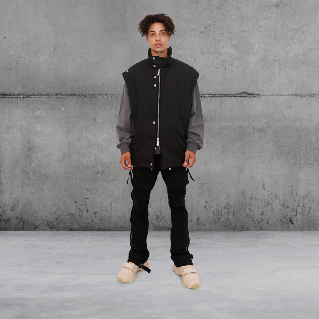 OVERSIZING ASTEROID PADDED VEST - C2H4