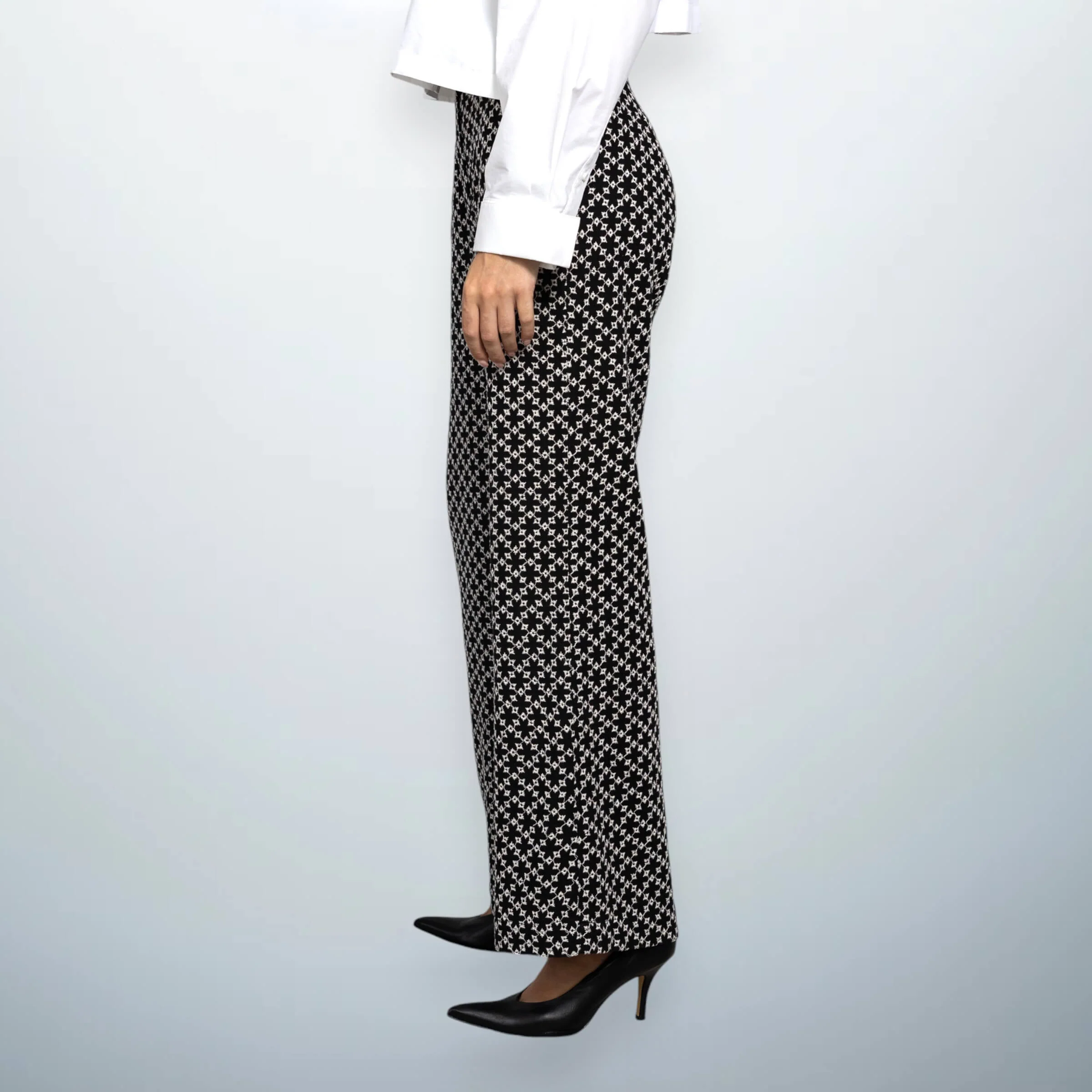 Linen Embroidery Pants