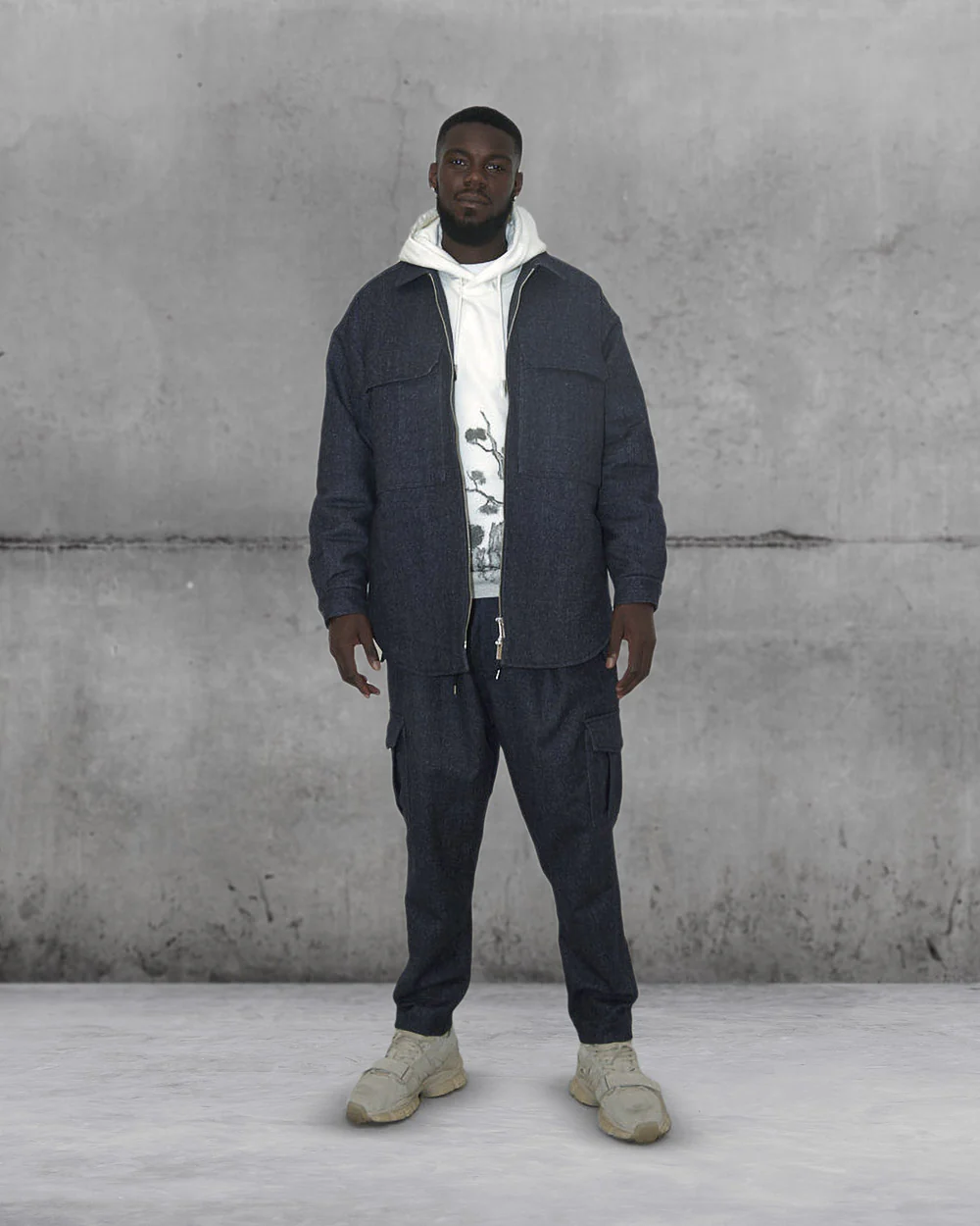The Cargo pants Denim by Lownn