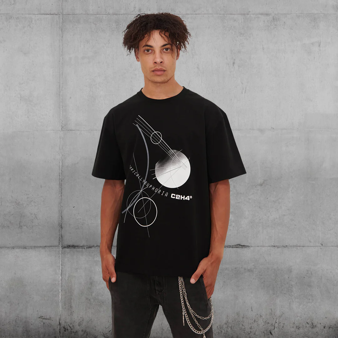 METAPHORICALLY EUPHORIA” PRINT T-SHIRT by C2H4