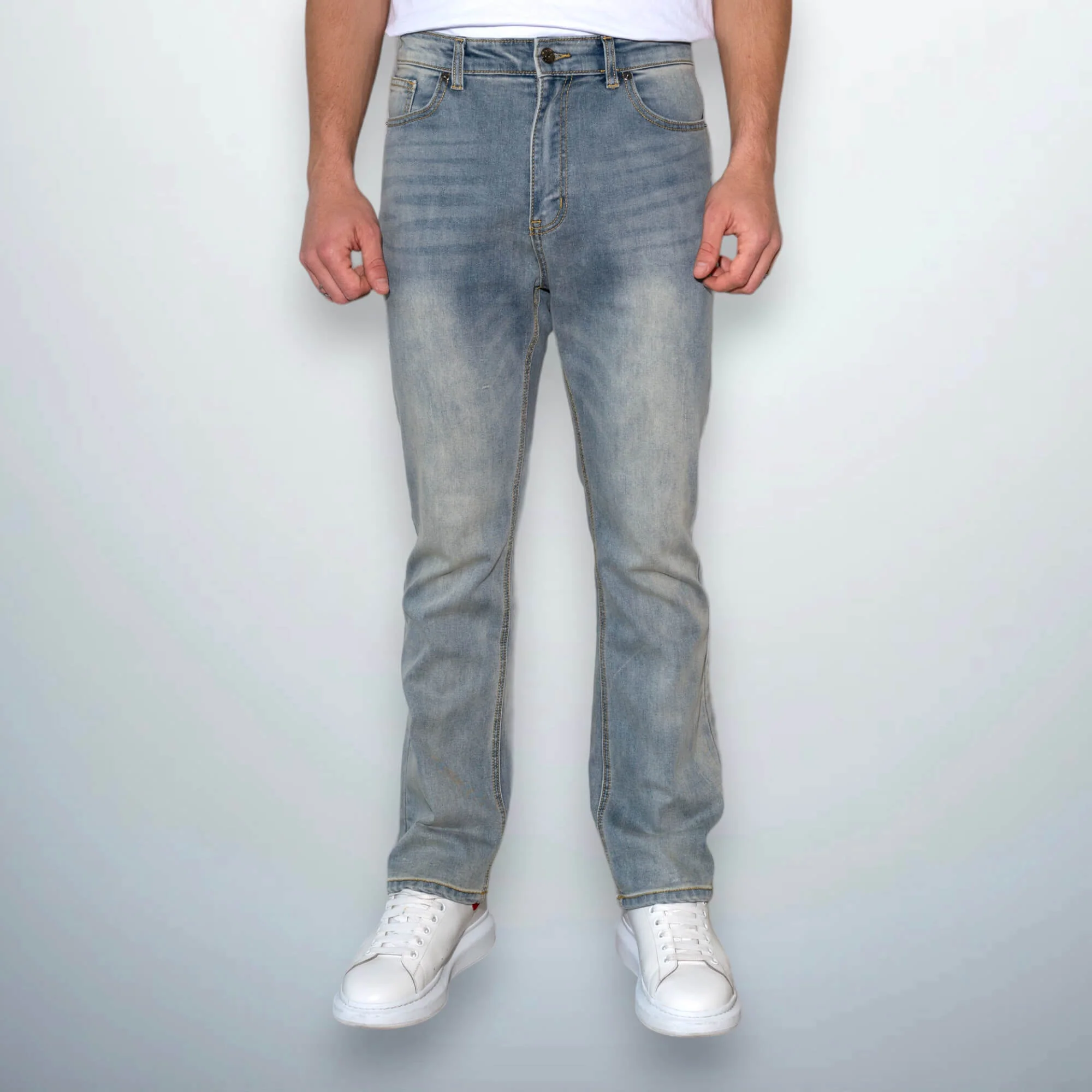 Blue Washed Retro Denim