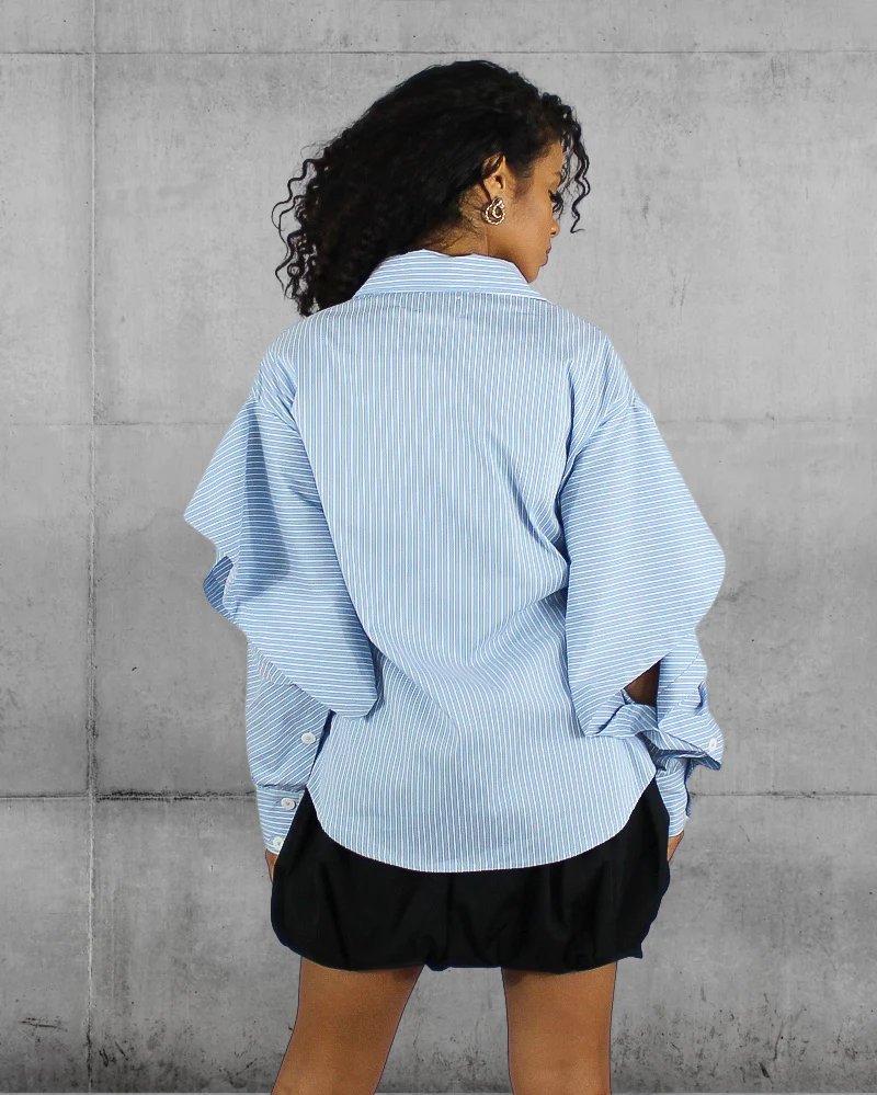 Stripes 3D Sleeve Shirt